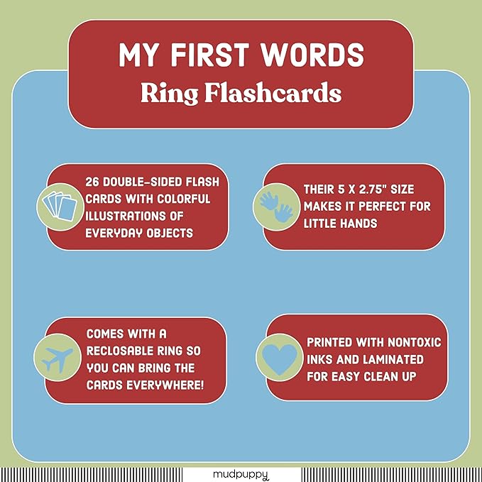 My First Words Ring Flash Cards