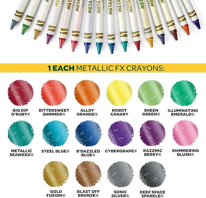 Crayola Ultimate Crayon Box Collection (152ct), Cute School Supplies for Kids, Bulk Crayons Caddy, Kindergarten & Elementary Classroom Must Haves, Ages 3+