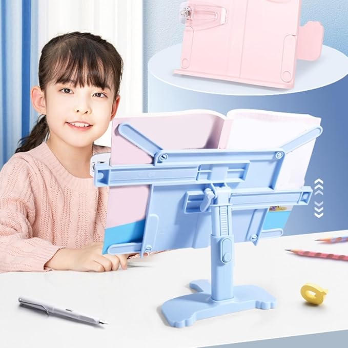 Adjustable Books Stand with Foldable Design Reading Holders for Home School Use Multi Angled Reading Stand