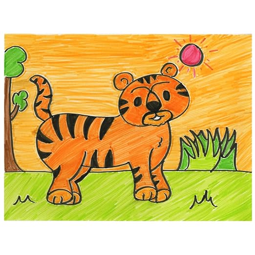 Colorations - Creative Artist Case - 150 pcs - Markers, Crayons, Colored Pencils, Paper, Art Set for Kids, Coloring Kit, Washable