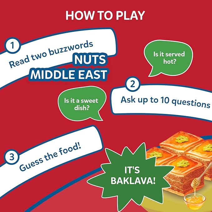 Skillmatics Guess in 10 Foods Around The World, Card Game for Boys, Girls, and Kids Who Love Educational Travel Toys, Board Games, Geography and History, Gifts for Ages 8, 9, 10 and Up