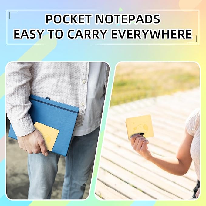 BOBO RABBIT 3 Pack Mini lined Notebooks Pocket Size Journal 200 Pages Small Softcover Leather Cartoon Capybara Cute Journal for Student Note Taking Writing Lay Flat, 3.9"x3.9" Inner(Mini Square)