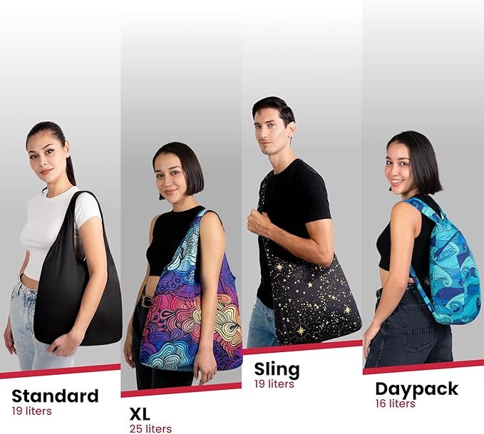 Nanobag Daypack - Ultralight 16L Foldable Travel & Hiking Backpack, Reusable, Packable, Collapsible Bag for Men & Women