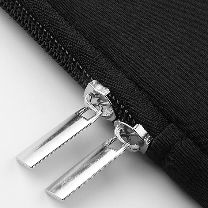CCPK Laptop Sleeve 15.6" for MacBook Pro 16 inch Mac Air 15 inch M4 M3 Compatible with Hp Lenovo Dell Acer Computer Laptop Bag Sleeve Carrying Case Cover Protective Skin 15.6-16 inch Accessories Black