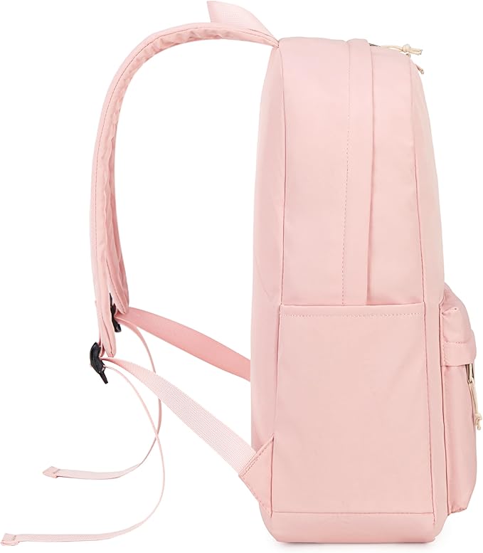 School Backpack for Teen Girls Women Laptop Backpack College Bookbags Middle School Travel Work Commuter Back Pack(Pink)