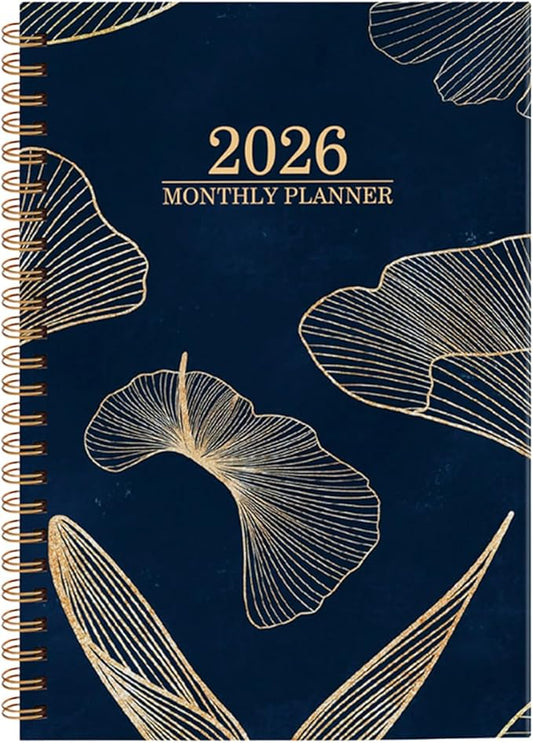2026 Planner,Smooth Writing Notebook Large Blocks - 2026 Calendar Book Monthly Planner - for School Academic Teacher Student Classroom Office Work Appointment Planning Study Family