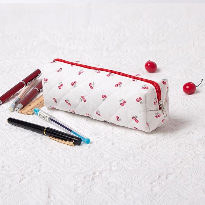 Pencil Case Pen Case Office College School Storage Bag Pouch Holder Box Organizer Makeup Pouch Cosmetic Bag Aesthetic Cute Pencil Case for Girls Boys Kids (ZD)