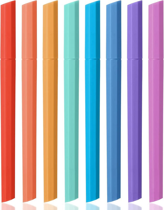 Mr. Pen- Aesthetic Highlighters No Bleed, 8 Pack, Chisel Tip, Cute Bible Highlighters Assorted Colors for Journaling, Highlighting, Underlining, Fast Dry, Back to School Supplies