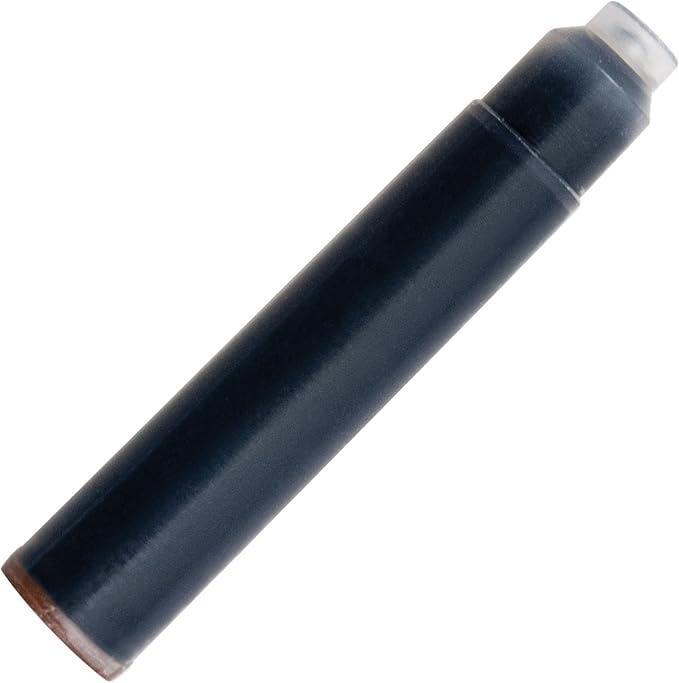 Monteverde Internatinal Size Cartridge to Fit Fountain Pens, Brown, 6 per Pack (G302BN)