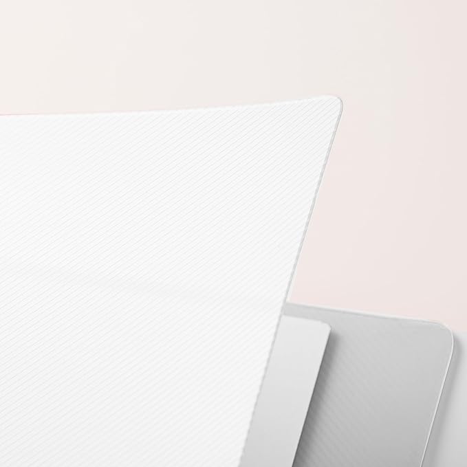 JAM PAPER Plastic 0.75 inch Binder - Clear 3 Ring Binder - Sold Individually