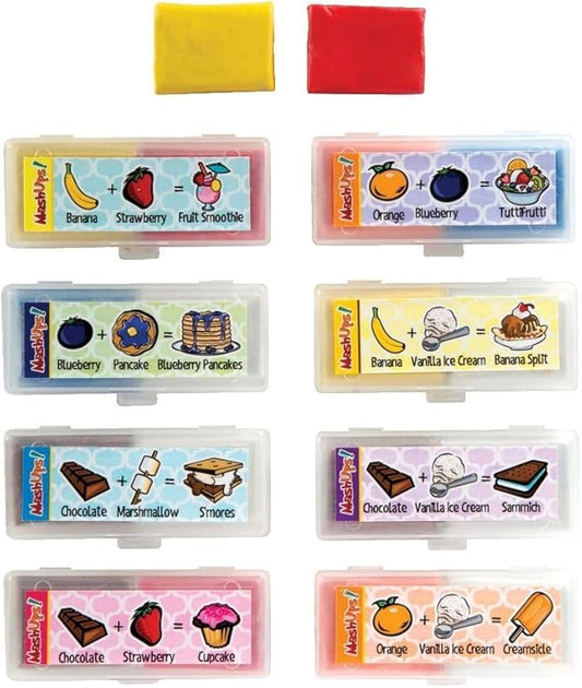 Mash Ups Scented Kneaded Putty DIY New Scent Erasers : 8pcs