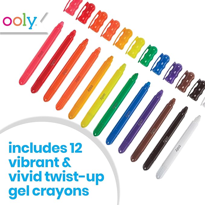 OOLY, Rainy Dayz Gel Crayons (133-48)