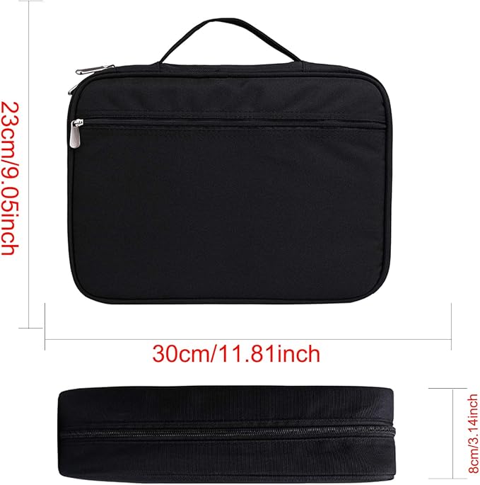 Coloring Pencil Case 220 Slots Pencils/Gel Pens Organizer Waterproof Travel Case Zipper Carrying Portable Pencil Markers Pen Holder Bag for Painter Writers