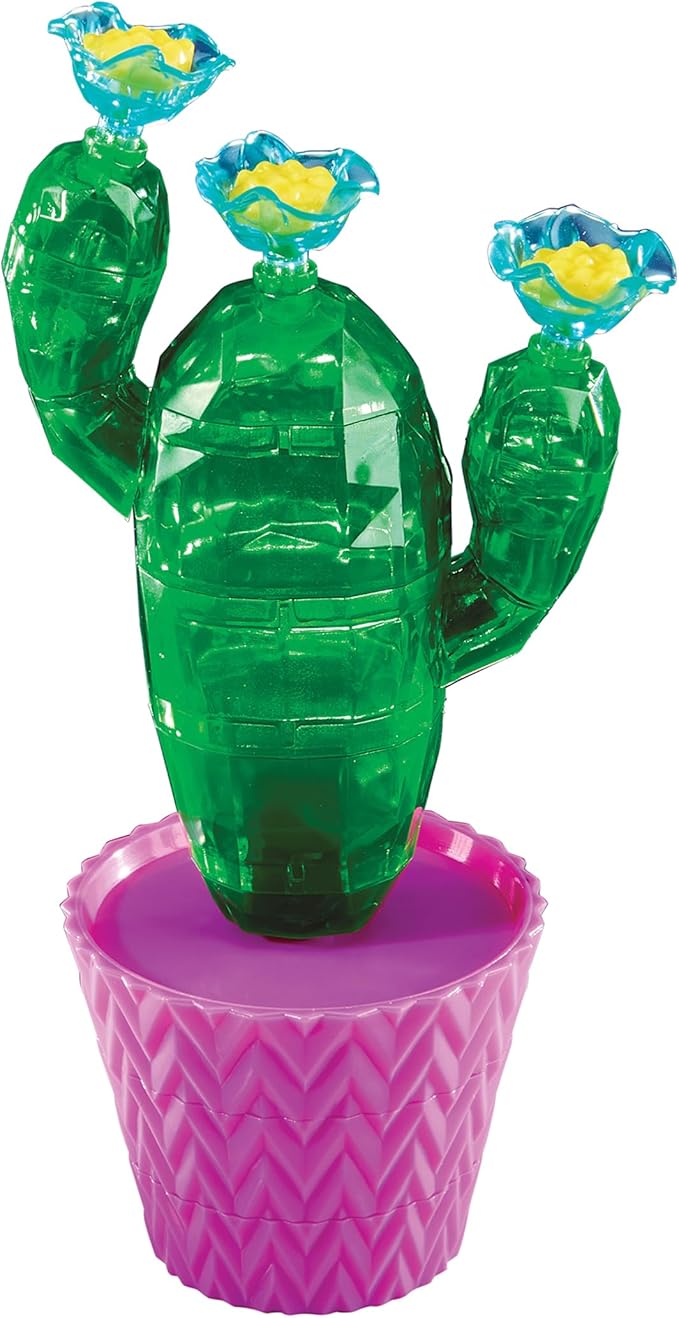 Cra-Z-Art Crystal Gem Creations Jewel Succulents Kit by RoseArt, 175+ Pieces, Great for Adults, Tweens and Children Ages 8+