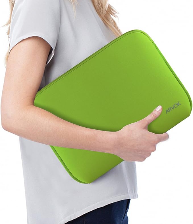 ARVOK 15-16 Inch Laptop Sleeve Ultra-Thin Multi-Color & Size Choices Case/Water-Resistant Neoprene Notebook Computer Pocket Tablet Briefcase Carrying Bag/Pouch Skin Cover for HP/Dell/Lenovo/Asus/Acer