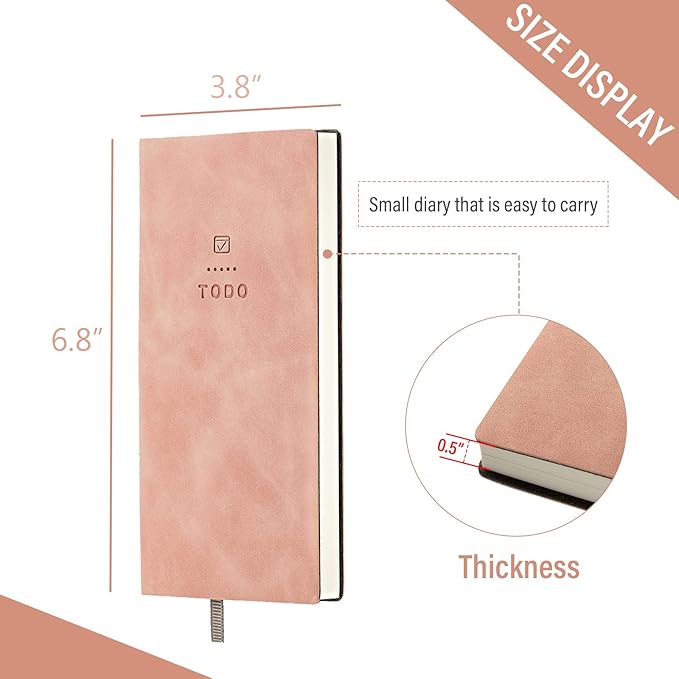 to Do List Notebook 196 Pages Daily to Do List Notepad for Work Pocket to Do List Undated Daily Planner Small Checklist Notebook