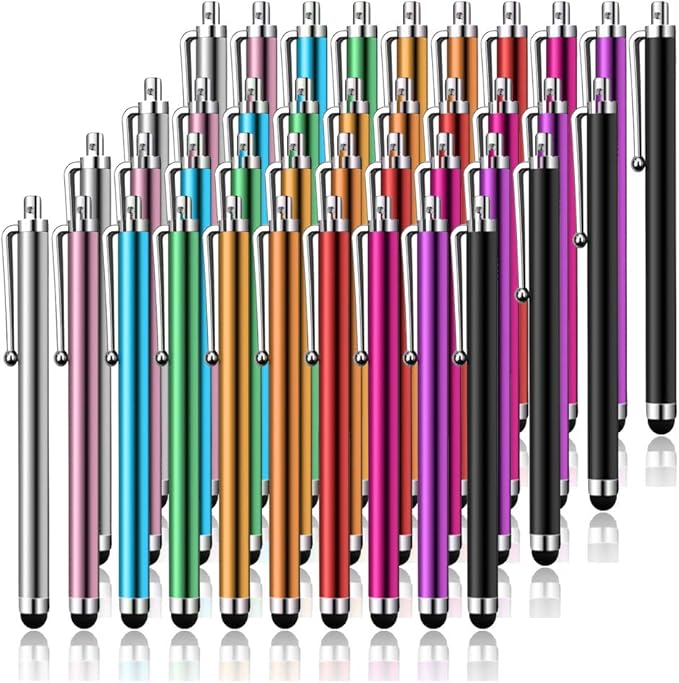 LIBERRWAY Stylus Pen 40 Pack for Universal Touch Screen Capacitive Stylus