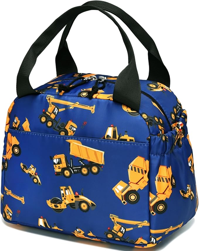 CAMTOP Boys Lunch Box Kids Insulated Lunch Bag Kids Cute Lunchbox for Boys Loncheras Para Niños