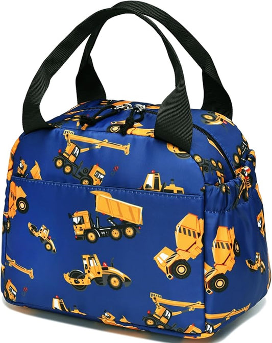 CAMTOP Boys Lunch Box Kids Insulated Lunch Bag Kids Cute Lunchbox for Boys Loncheras Para Niños