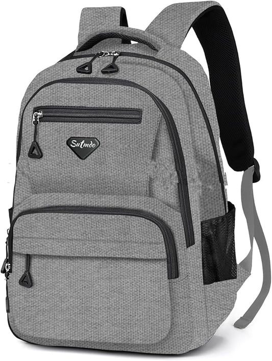 Casual Lightweight Backpacks for Boys & Girls, School Bookbags, 15 "Laptop Backpack, Travel Bag (202-hei)