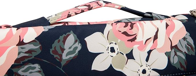 Kinmac 360° Heavy Duty Protective Laptop Computer Sleeve case Bag Cover with Handle for MacBook Pro 14 inch,14 inch-14.4 inch HP Lenovo Dell ASUS Acer Laptop (Blue Rose)
