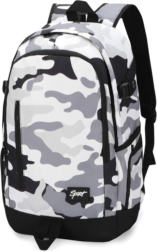 rickyh style School Backpack Travel Bag for Men & Women Lightweight College Back Pack with Laptop Compartmen