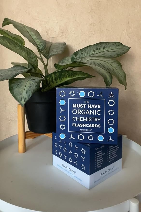 The Must Have Organic Chemistry Flashcards: 300 Color Coded Organic Chemistry Reactions Including Alcohols, Alkenes, Carboxylic Acids, Esters, Amides, Benzenes, Ketones, Amino Acids, and More