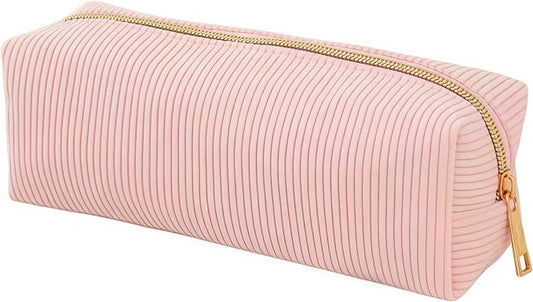 Pencil Case, Pencil Pouch for Women, Pencil Case Small, Pencil Pouch Aesthetic (Pink)