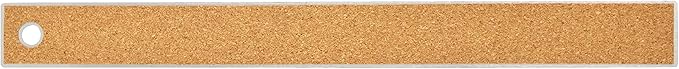 Westcott 10415 Stainless Metal Ruler with Non-Slip Cork Base, 12-Inch