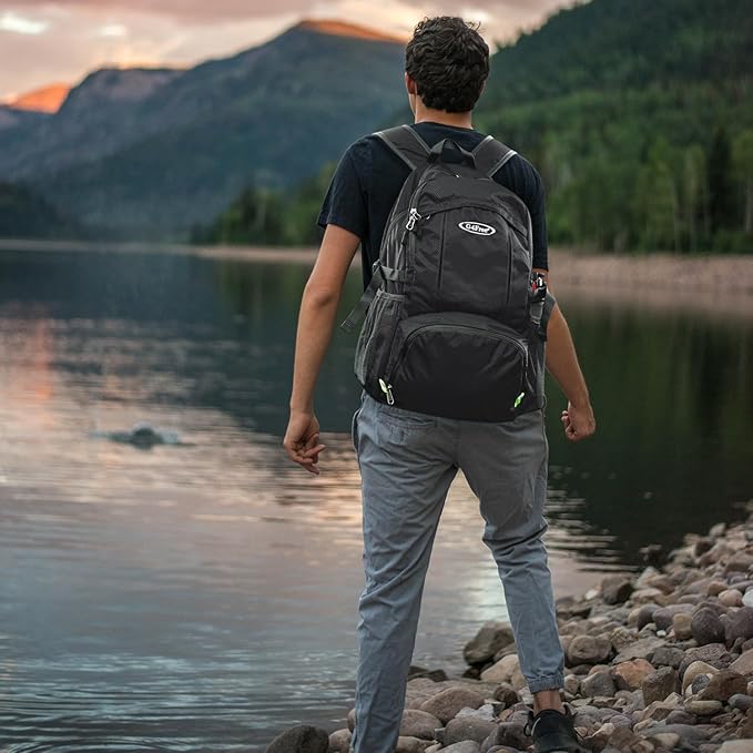 G4Free Lightweight Packable Hiking Backpack, Waterproof Travel Daypack