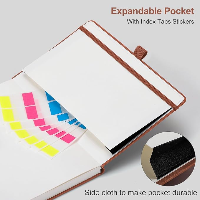 AHGXG Graph Grid Paper Notebook, 160 Pages, A5 Medium Size (5.7'' x 8.3'')