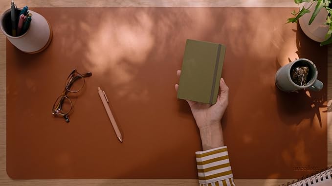 ANECDOTE. Small Journal Notebook for Men & Women, 192 Pages | Thick 80 GSM Lined Paper| Hardcover (5.5"x3.5" Pocket Size) | Daily Journaling Diary for Work, Travel, School & Office Use (Olive Green)