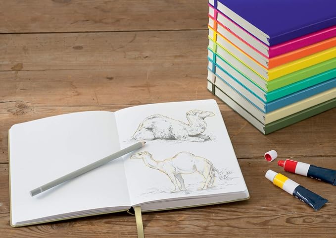 Leuchtturm1917 - Master A4 Hardcover Sketchbook (Black) - 112 Pages of 150g/m² Paper