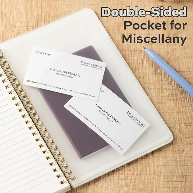 deli Beige Lined Spiral Journal Notebook, 160 Pages, A5 (5.5"x8") Hardcover Writing Notebook, College Ruled Spiral Bound Journal for Women & Men - Perfect for Work, School, Office & Note Taking