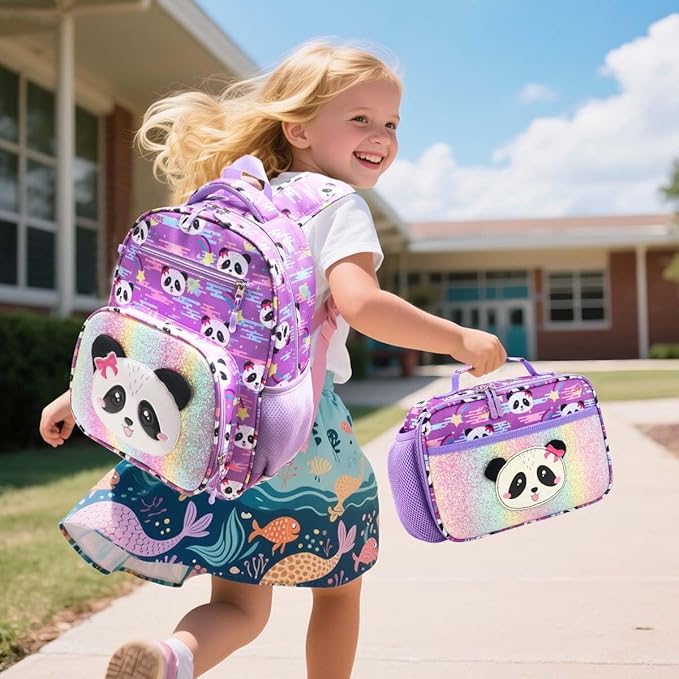 RHCPFOVR Kids Lunch Bag - Insulated Lunch Box for Boys Girls,Washable Lunch Bag and Reusable Toddler Leak-proof Lunchbox for School and Daycare