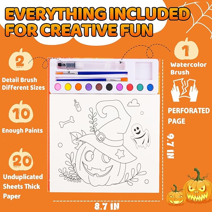 AGGKKY Paint with Water Coloring Books for Kids Toddlers Mess Free Watercolor Painting Sets Arts and Crafts for Kids 3+ Travel Activities Birthday Stocking Stuffers Toy Gift