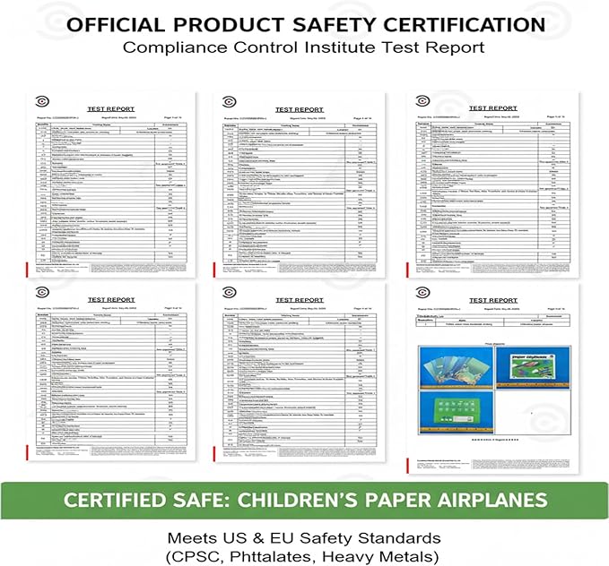 Vexorith Paper Airplane Kit,Origami Kit for Kids Ages 8-12, DIY Origami Plane,with 16 Classic Designs 36 Sheets of Colorful Origami Paper Designs Best Gift for Your Child(Digital Manual Only)
