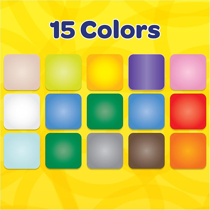 Crayola Model Magic (30 Pack), Air Dry Modeling Material, Teacher Classroom Must Haves, School Supplies for Kids, Soft Clay Alternative, 15 Colors, 1 oz Packs
