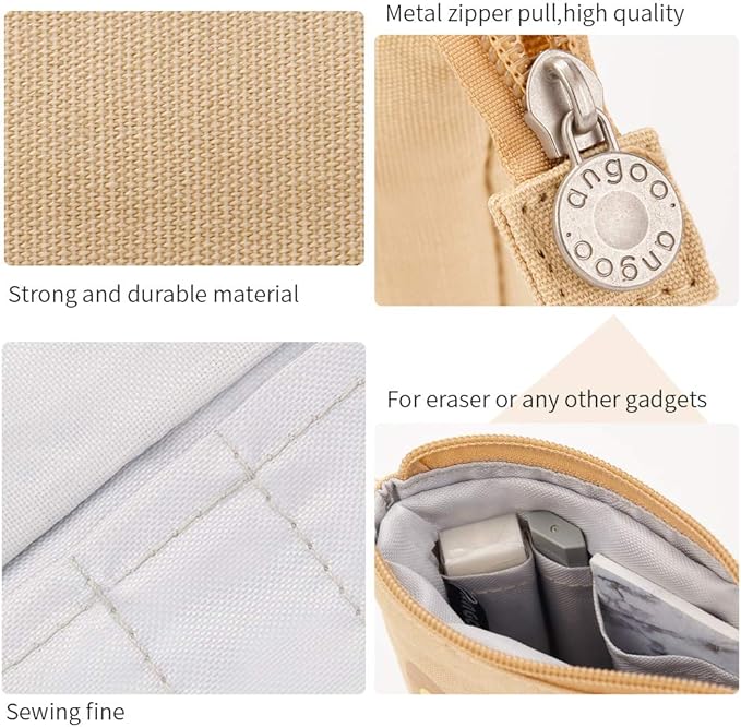 EASTHILL Big Capacity Pencil Pen Case Pouch Box Organizer Large Storage for Bullet Journal