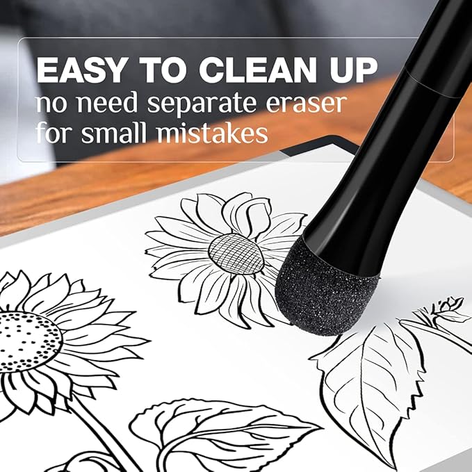 JR.WHITE Dry Erase Markers Fine Tip, White Board Markers Dry Erase with Eraser Cap, Magnetic Dry Erase Markers Black Thin Dry Erase Markers Low Odor for Teachers Office & School Supplies
