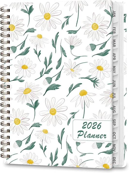 2026 Planner, Weekly and Monthly Calendar Academic Planner, Jan 2026 - Dec 2026, Planning Agenda Book for Desk Accessories and School Supplies - Letter Size(8.5'' x 11'')