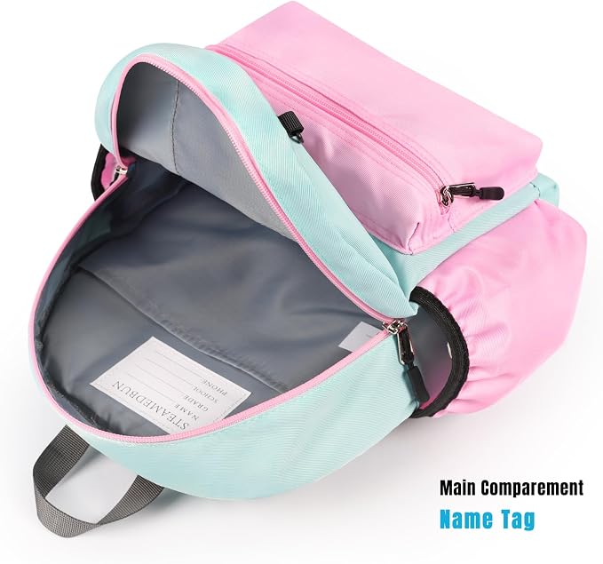 STEAMEDBUN Toddler Backpack for Girls 2-4: Kids Backpack Boys Girls - Preschool Kindergarten Daycare Backpacks - 12 inch