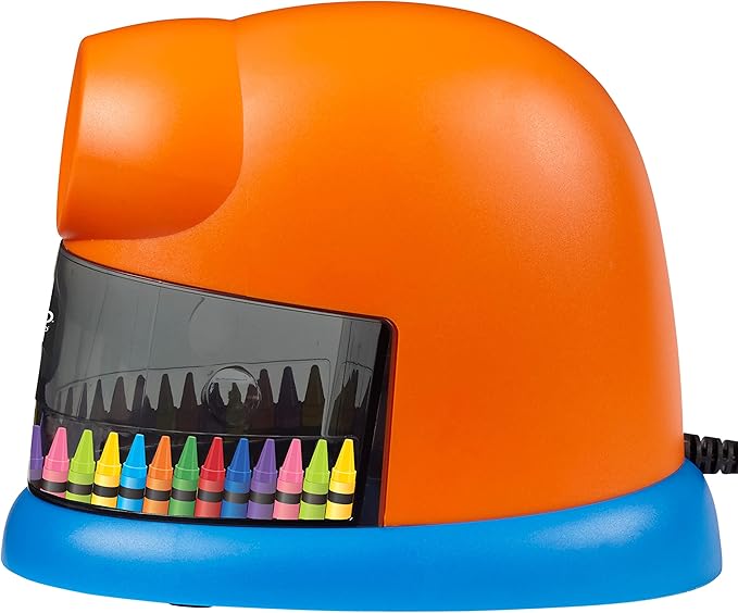 X-ACTO Pro Electric Crayon Sharpener, SafeStart Auto-Motor, Ideal for Home and School Use (Pack of 6)