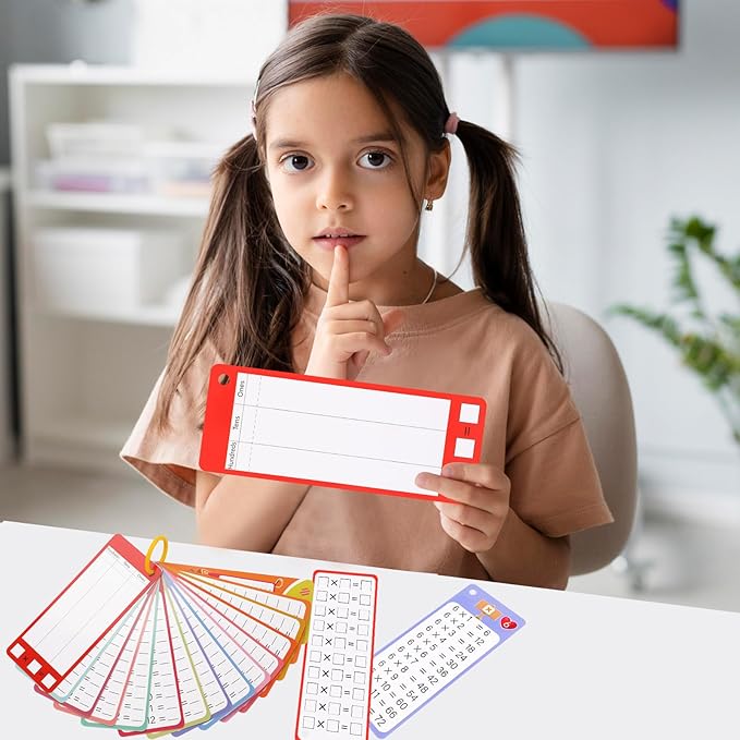 15Pcs Multiplication Flash Cards 0-12, Time Table Flash Cards Chart with 2 Dry Erase Pens 1 Rings, Educational Math Multiplication Chart for 1st to 3rd Grades Fun Learning with Math Game