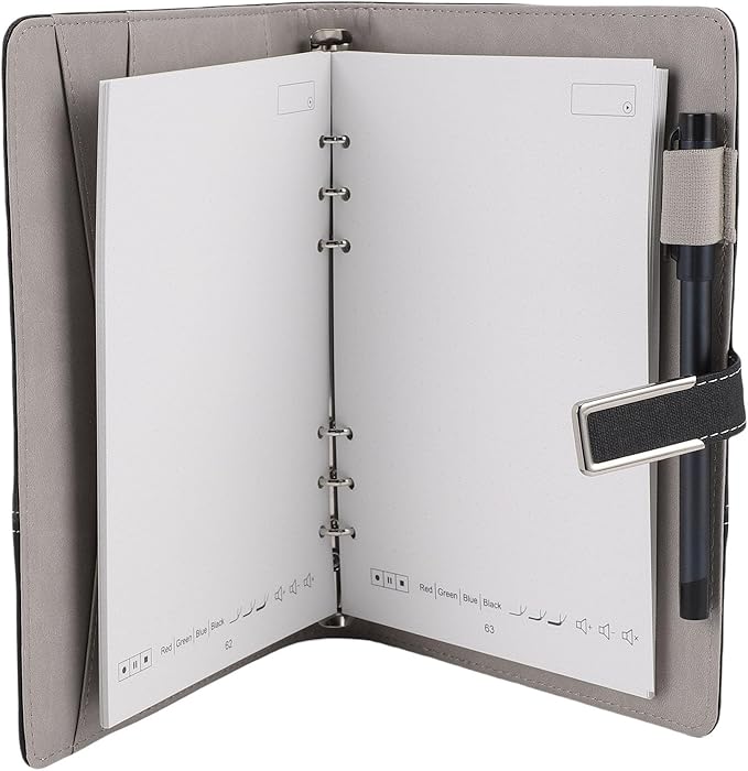 Erasable Sync Pen Smart Pen with AI Voice Drawing Real Time Sync Offline Storage 80-Sheet Notebook for Note Taking Playback Sharing