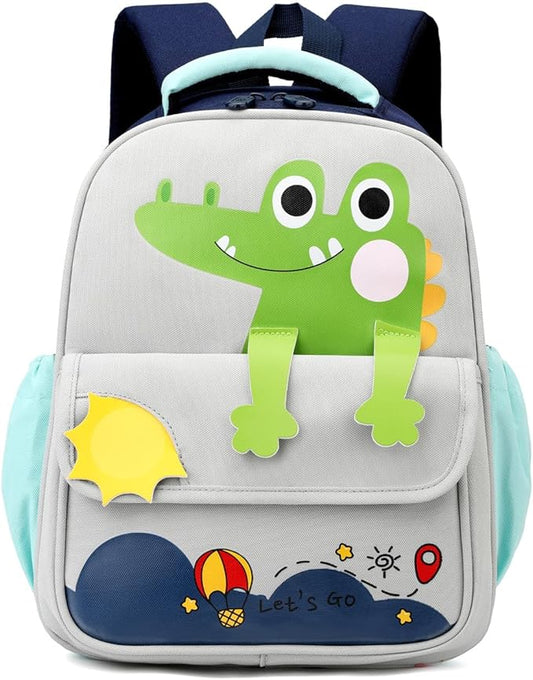 Dinosaur Backpack for Boys Bookbag for Toddler Kids 3-5 Boys School Bags Lightweight Preschool Backpack