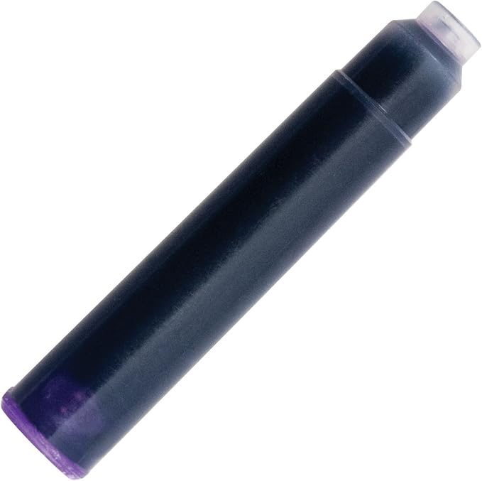 Monteverde International Size Cartridge to Fit Fountain Pens, Purple, 6 per Pack (G302PL)