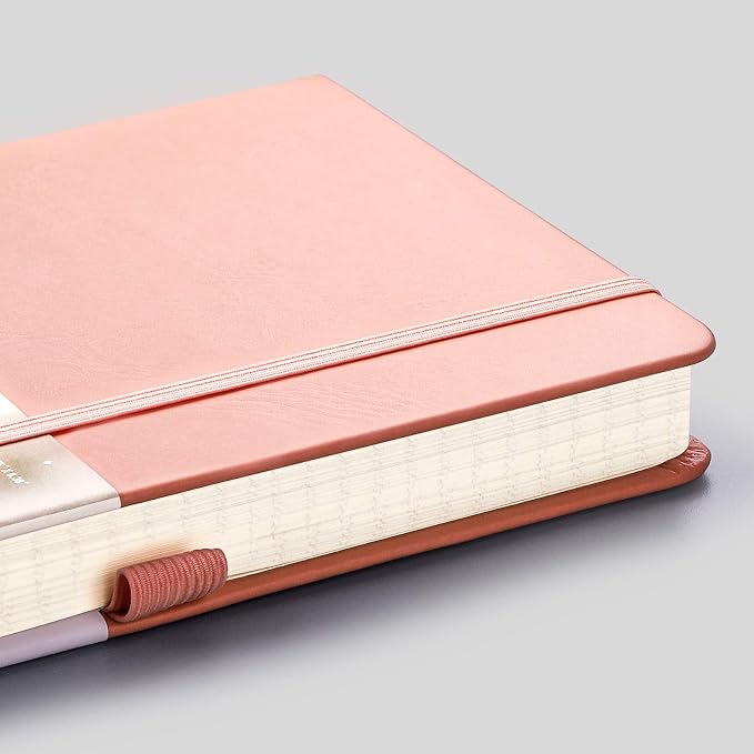 EMSHOI Graph Grid Journal Notebook, 256 Pages, A5 Size (5.7'' x 8.3'')