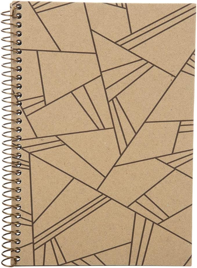 Mintra 100% Recycled Notebooks (Junior Size (6.5in x 9.5in), Design Set 3pk)