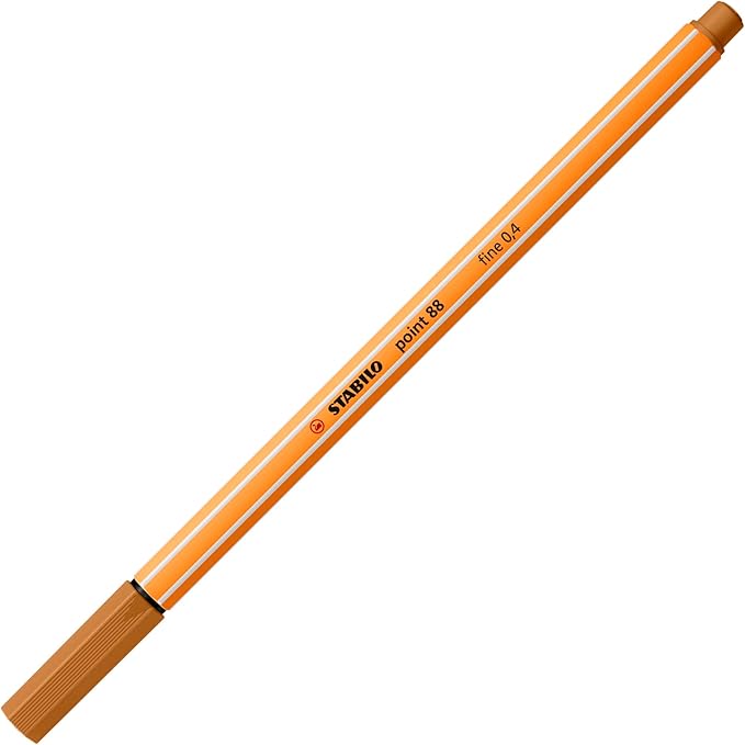 STABILO - point 88 - Fineliner - Zebrui Case - Pack of 20 - Assorted colors
